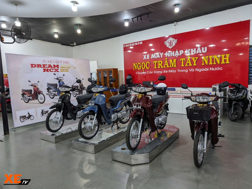 Ngoc Tram Tay Ninh da ban Honda Dream NCX 125cc Model 2025. Co tra gop giao xe toan quoc 12