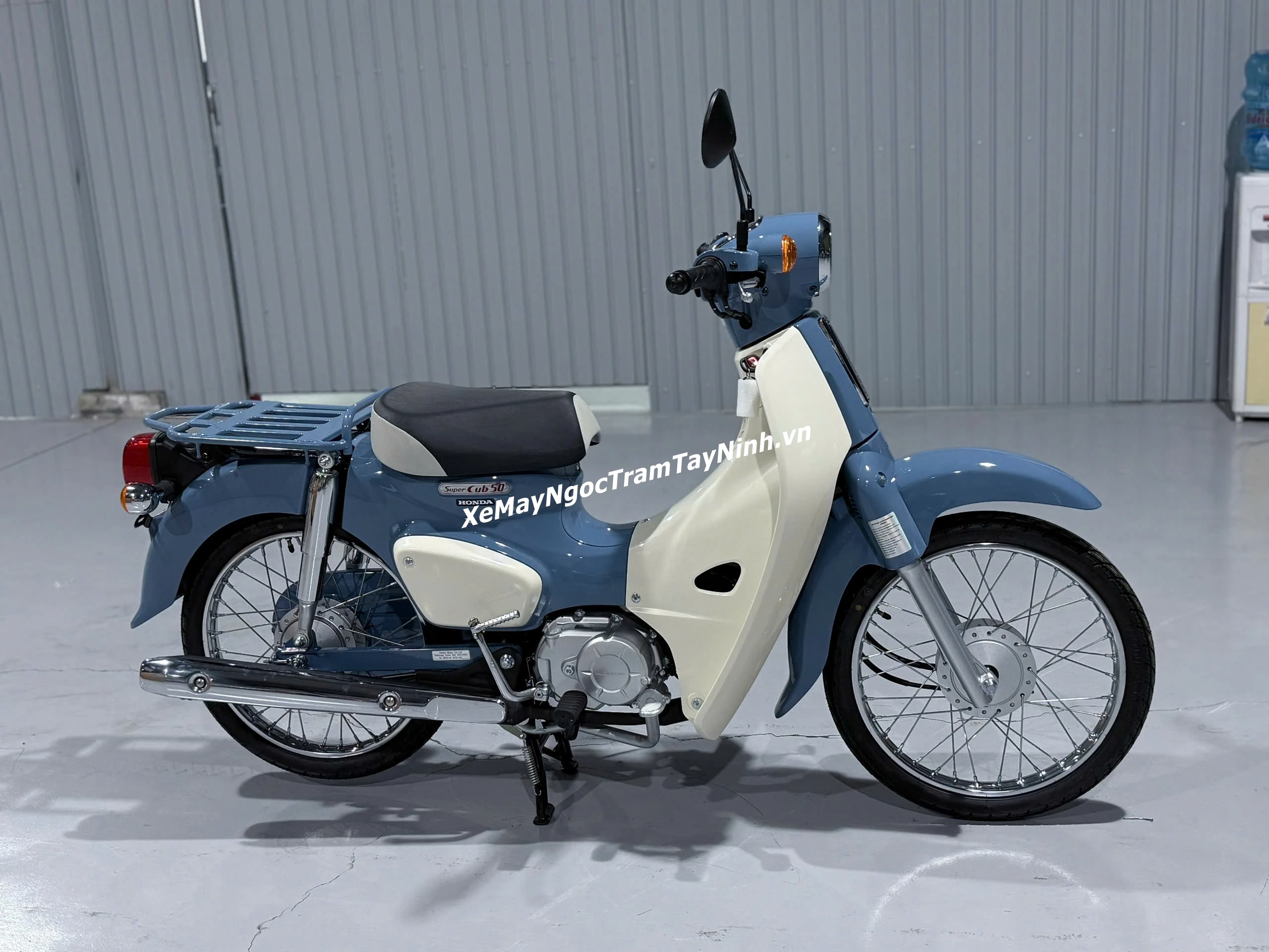 Hom nay Ngoc Tram Tay Ninh giao tan nha Honda Super Cub 50 Final Edition giao Dau Tieng 11