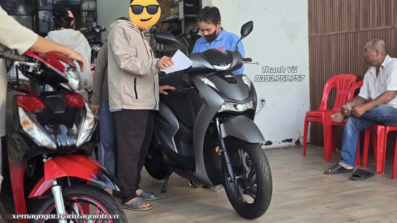 Honda SH150 Italy Custom xam lambo xemayngoctramtayninh 18