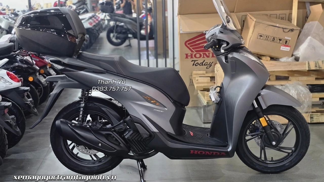 Honda SH150 Italy Custom xám lambo