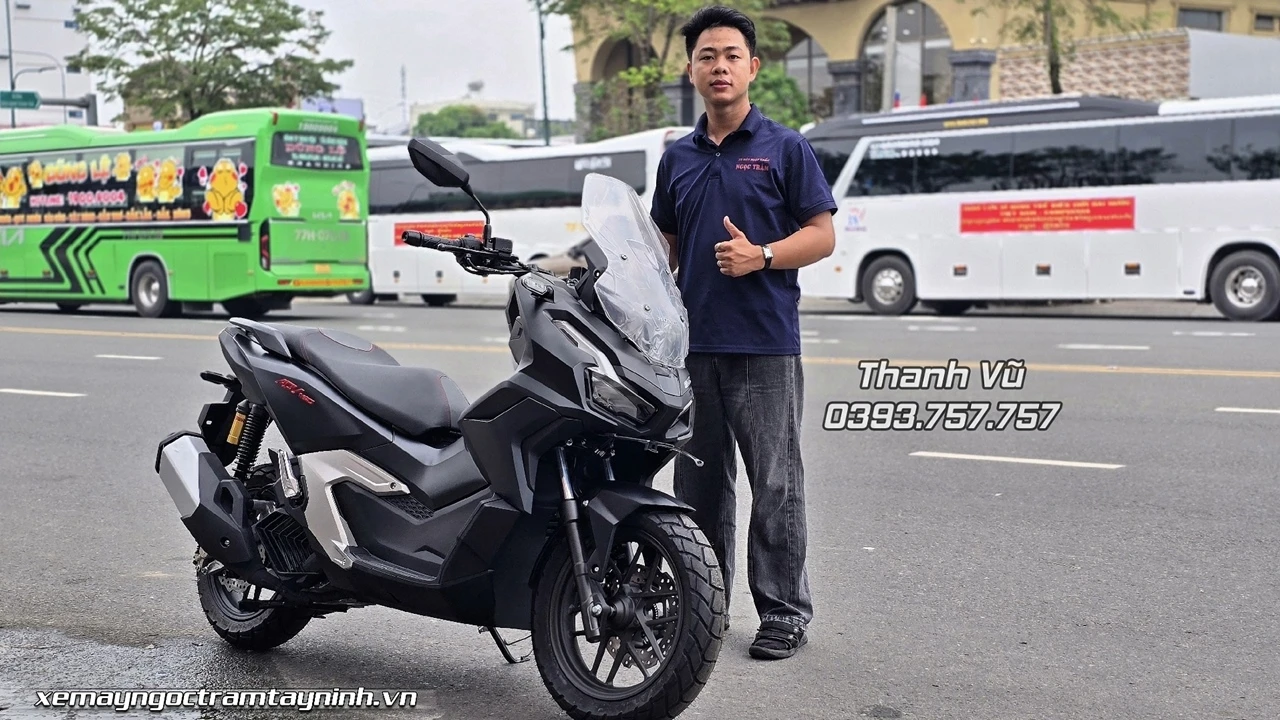 Ngoc Tram Tay Ninh ban giao thanh cong mau Honda ADV 160 Indonesia 4
