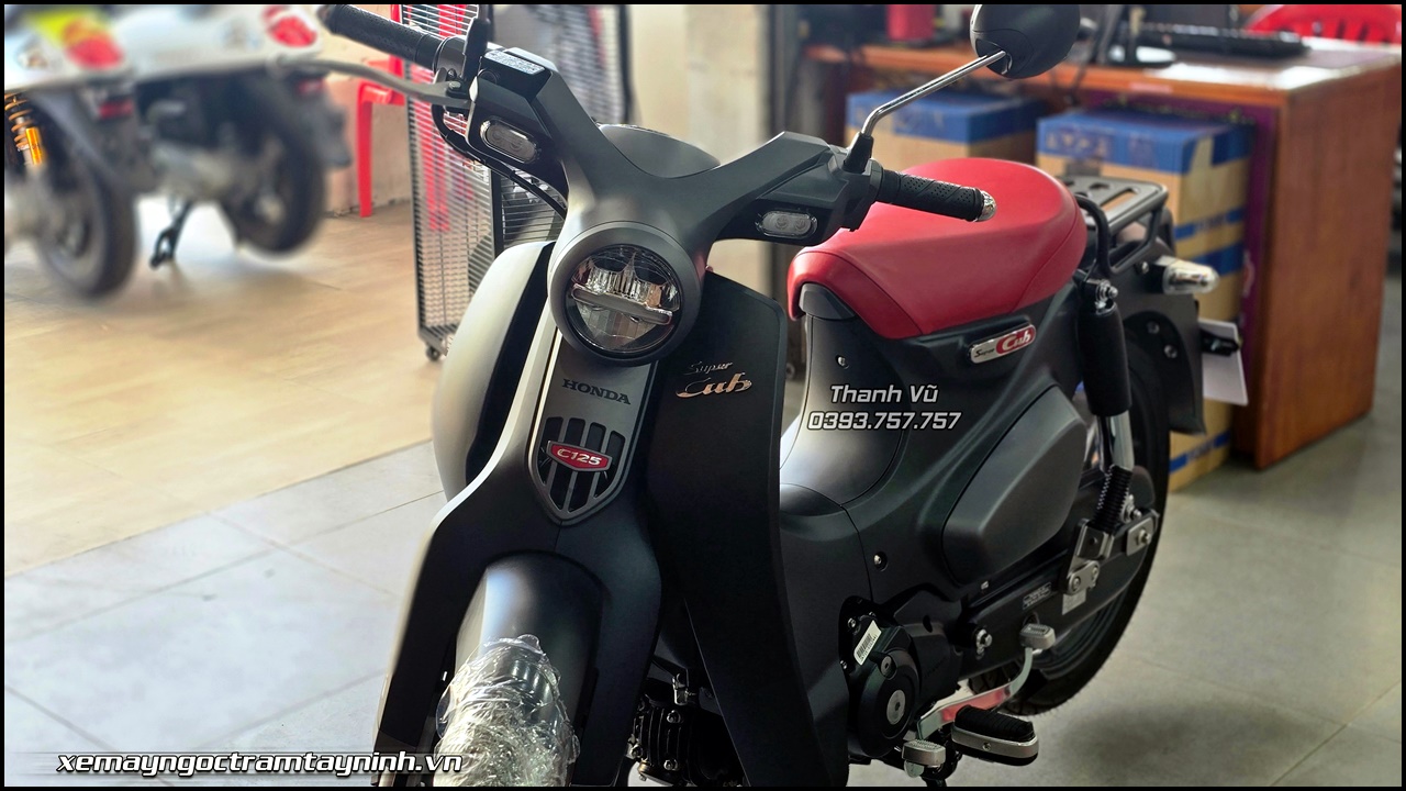 Ngoc Tram Tay Ninh giao xe Honda Cub C125 Japan 6