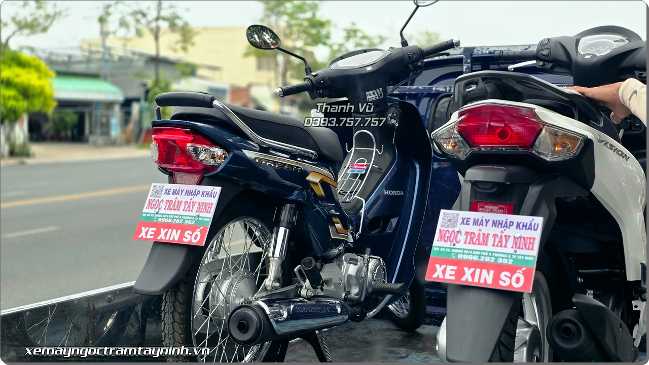 Honda Dream 125 NCX 2026 duoc khach hang san don tai Xe May Ngoc Tram Tay Ninh 7