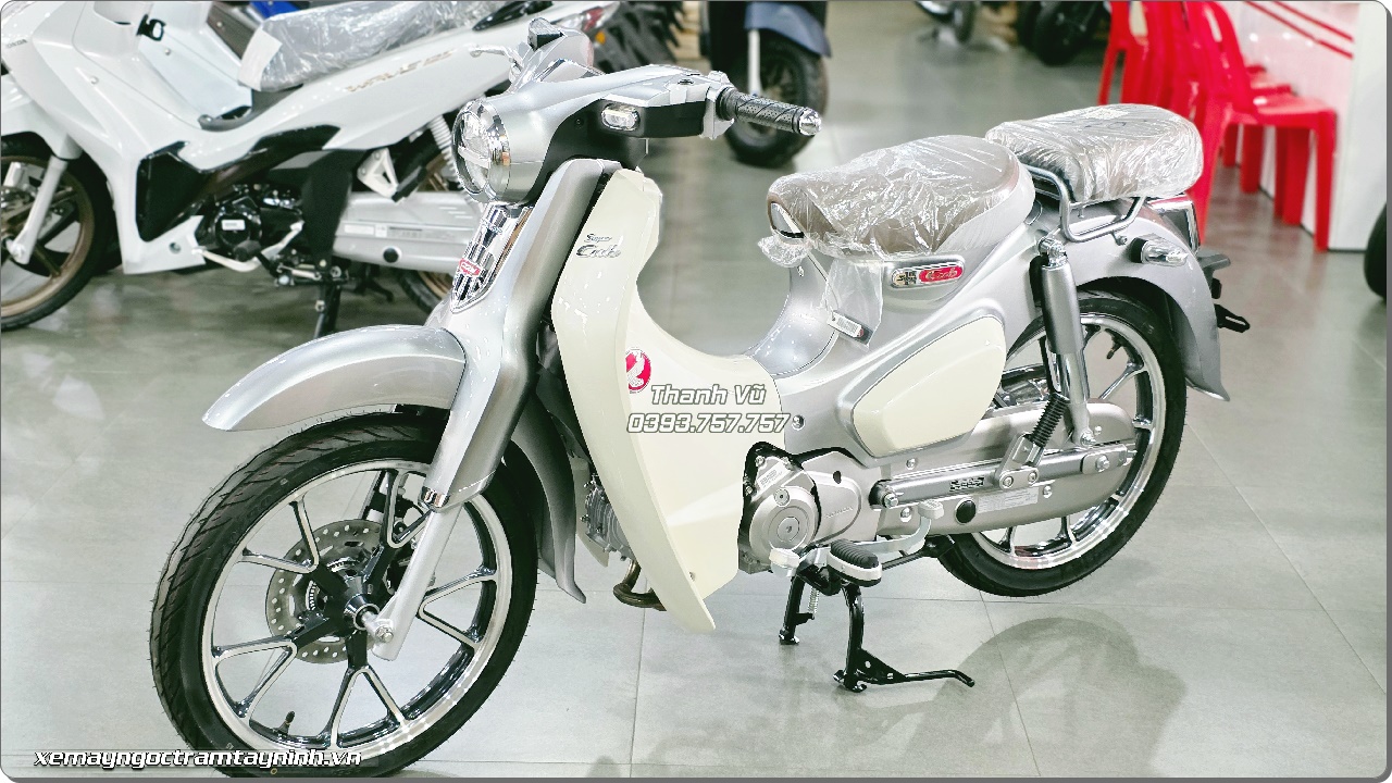 Honda Super Cub C125 ABS 2026 - Thái Lan 56 MAU BAC Honda Super Cub C125 ABS 2026 Thai Lan 7