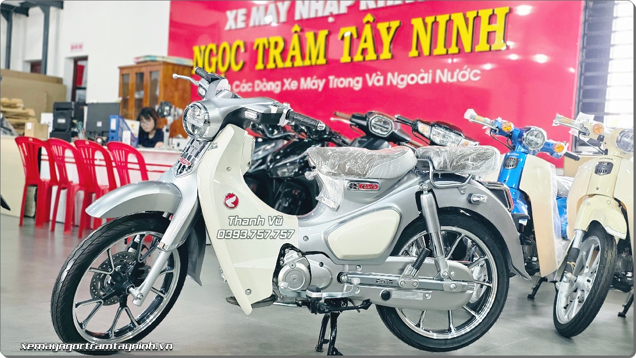 MÀU BẠC Honda Super Cub C125 ABS 2026 - Thái Lan (9) MAU BAC Honda Super Cub C125 ABS 2026 Thai Lan 9