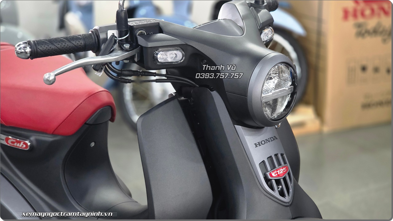 Honda Super Cub C125 ABS 2026 - Thái Lan 20 mau den nham Honda Super Cub C125 ABS 2026 – Thai Lan 12