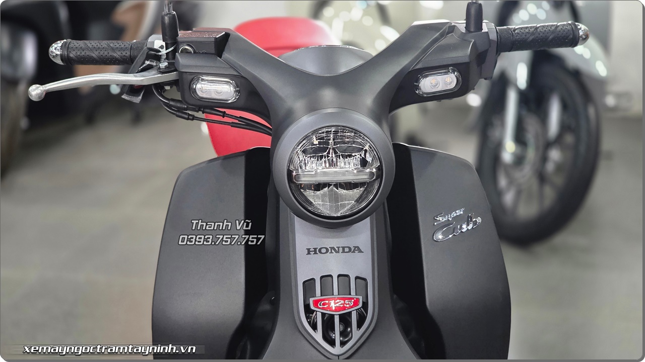Honda Super Cub C125 ABS 2026 - Thái Lan 16 mau den nham Honda Super Cub C125 ABS 2026 – Thai Lan 13