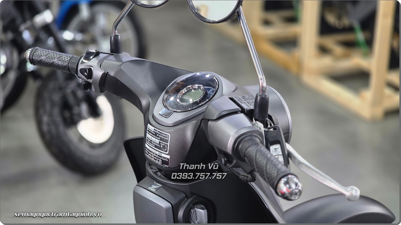 Honda Super Cub C125 ABS 2026 - Thái Lan 24 mau den nham Honda Super Cub C125 ABS 2026 – Thai Lan 15