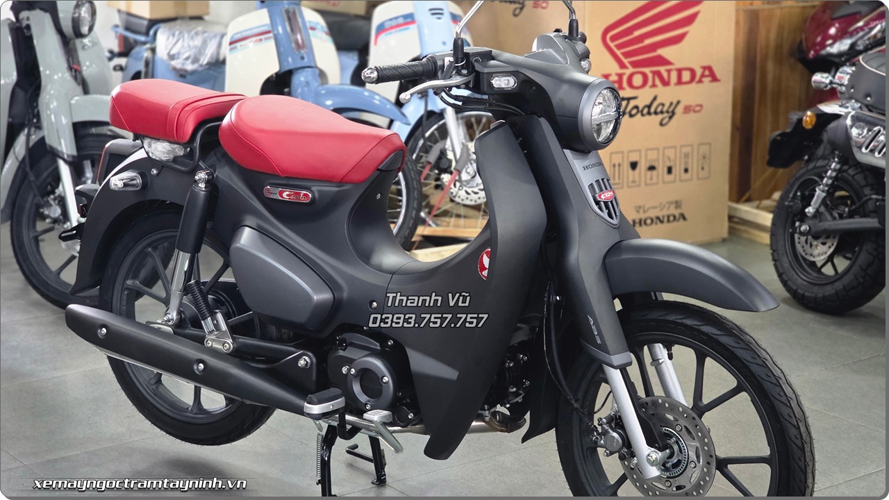 Honda Super Cub C125 ABS 2026 - Thái Lan 14 mau den nham Honda Super Cub C125 ABS 2026 – Thai Lan 16