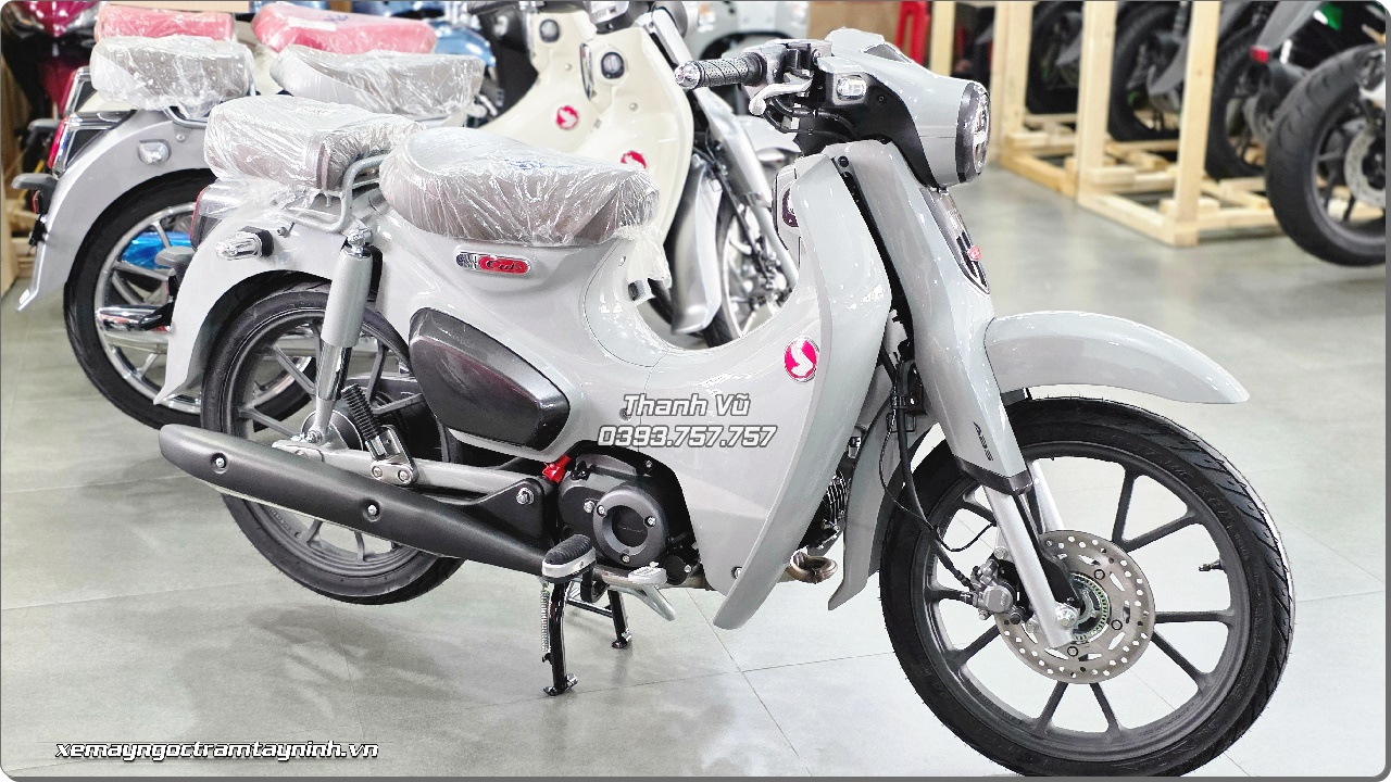 Honda Super Cub C125 ABS 2026 - Thái Lan 49 mau xi mang Honda Super Cub C125 ABS 2026 Thai Lan 17