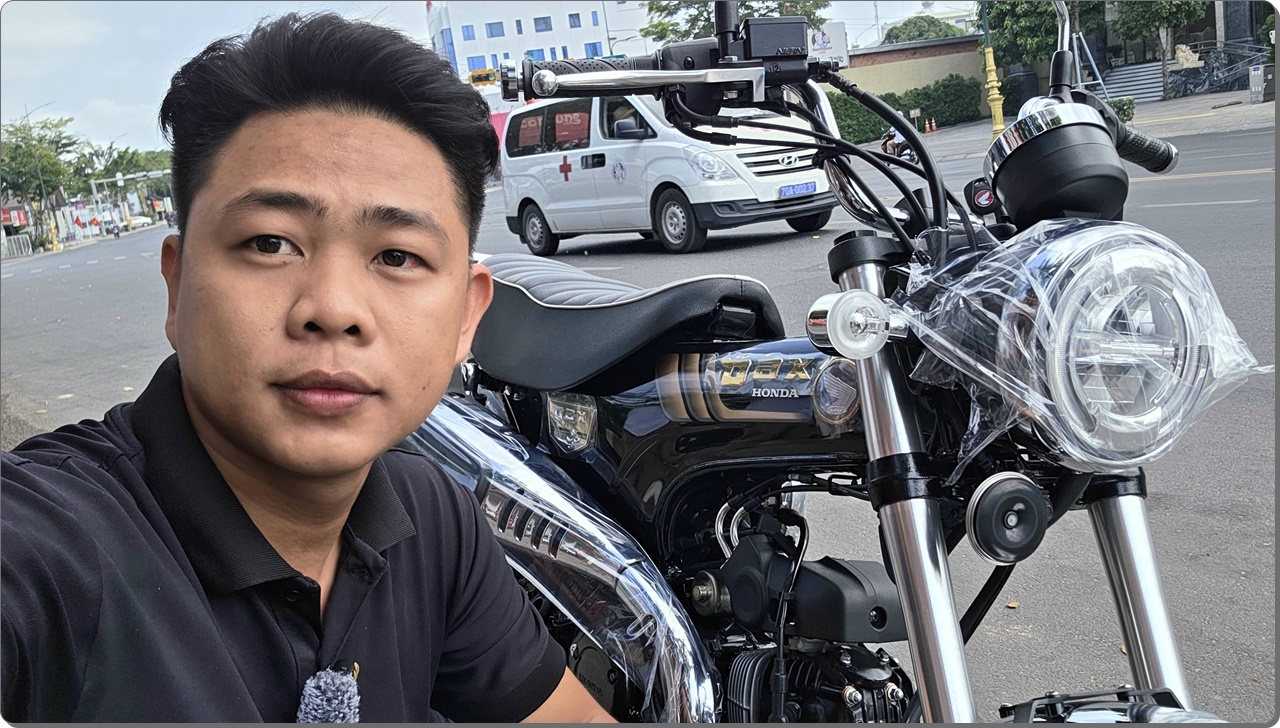 Giao ngay xe Honda Dax Royal tai Ngoc Tram Tay Ninh doc nhat vua ve da duoc khach VIP ruoc 7