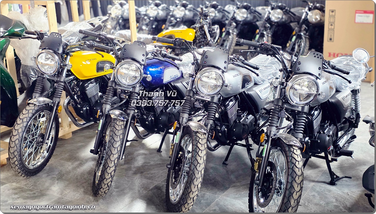 Honda CGX 150 2026 vintage bac den chot giao ve Da Nang 6