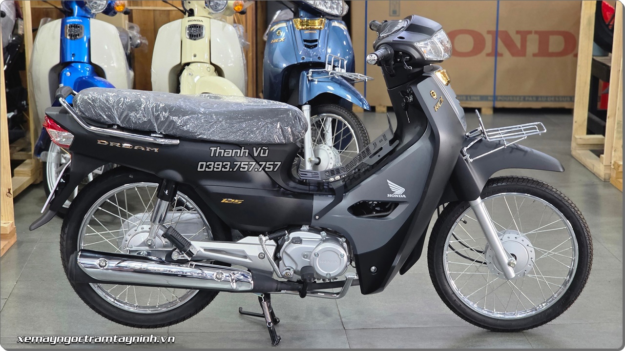 Honda Dream NCX 2026 Custom (đen nhám mờ) (1) Honda Dream NCX 2026 Custom den nham mo 1