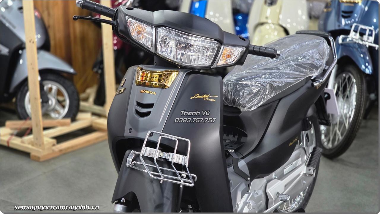 Honda Dream NCX 2026 Custom (đen nhám mờ) (13) Honda Dream NCX 2026 Custom den nham mo 13