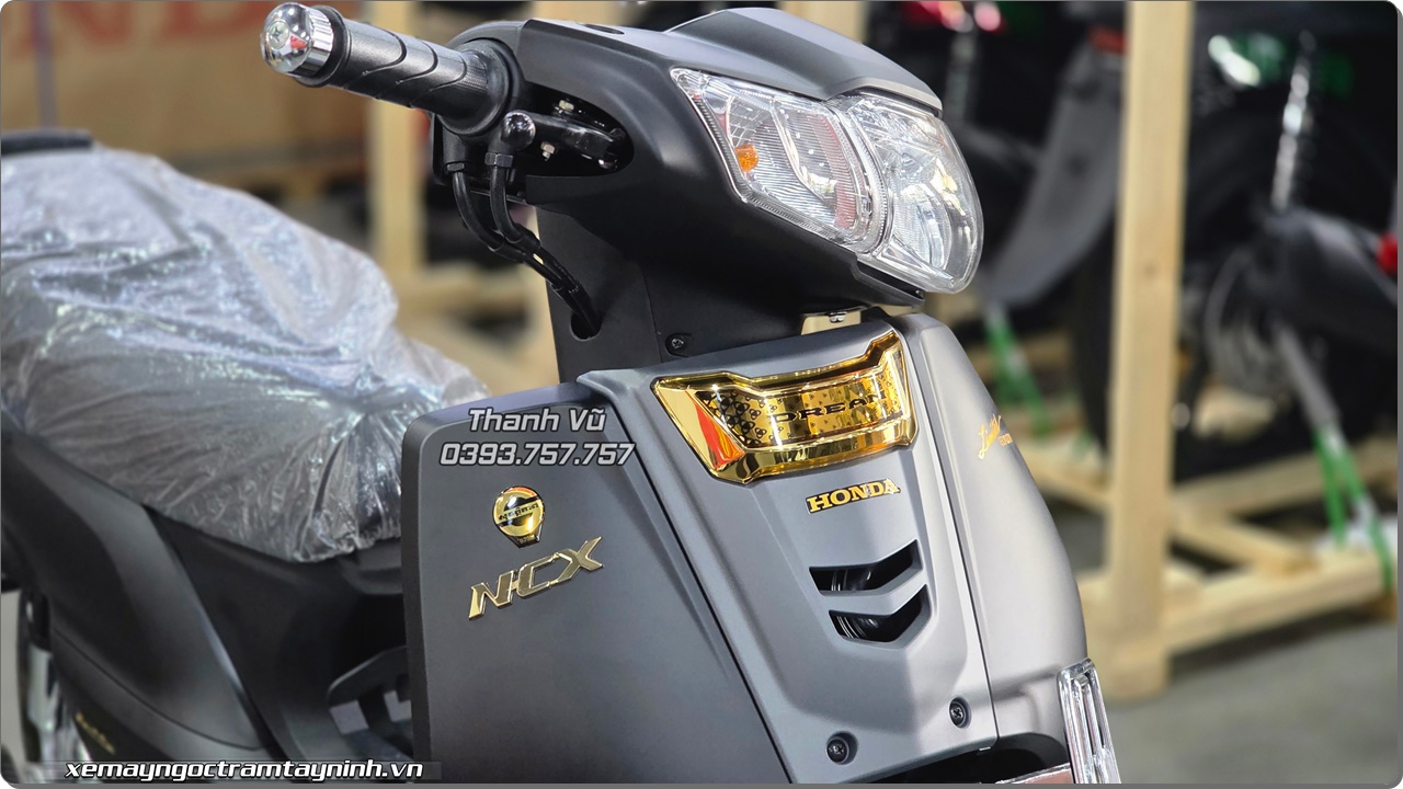 Honda Dream NCX 2026 Custom (đen nhám mờ) (14) Honda Dream NCX 2026 Custom den nham mo 14