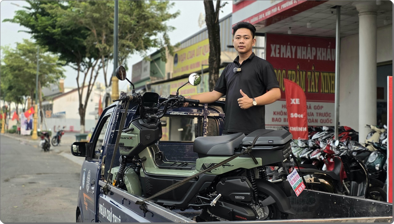 Honda Square X125 dau tien tai Tay Ninh da chinh thuc tim duoc chu nhan 1