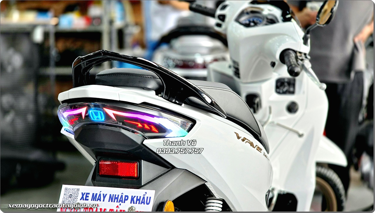 Honda Wave 125i chua bao gio la mau xe chi de di lai duoc Custom by Ngoc Tram Tay Ninh 3