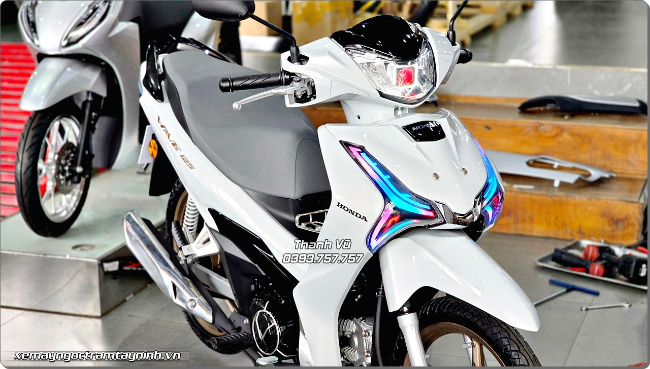 Honda Wave 125i chua bao gio la mau xe chi de di lai duoc Custom by Ngoc Tram Tay Ninh 5