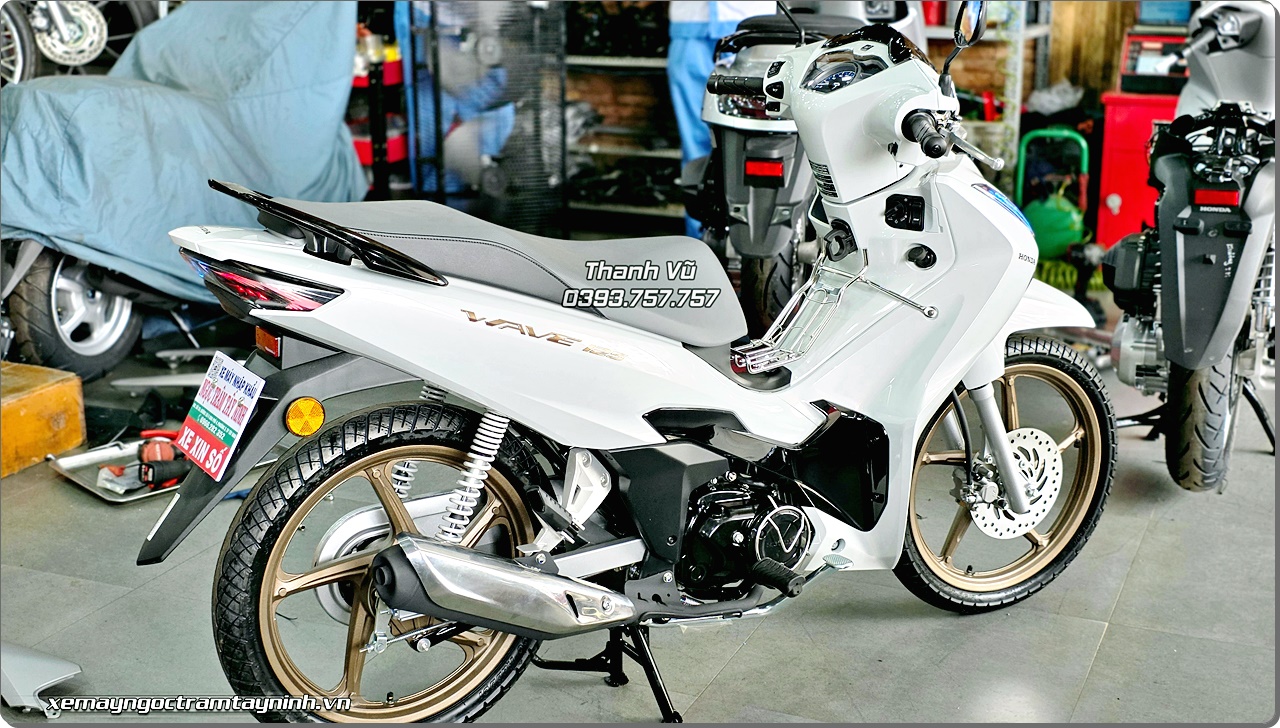 Honda Wave 125i chua bao gio la mau xe chi de di lai duoc Custom by Ngoc Tram Tay Ninh 8