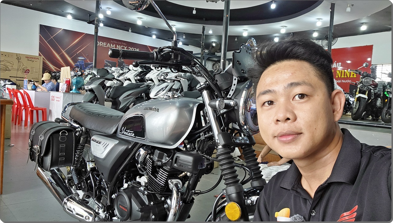 Loi khen ngoi cua anh khach danh cho Honda CGX 150 mau bac ban dac biet 1