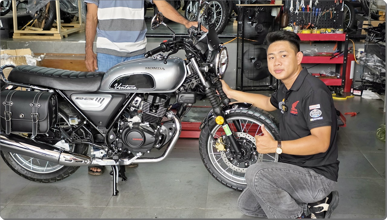 Loi khen ngoi cua anh khach danh cho Honda CGX 150 mau bac ban dac biet 2