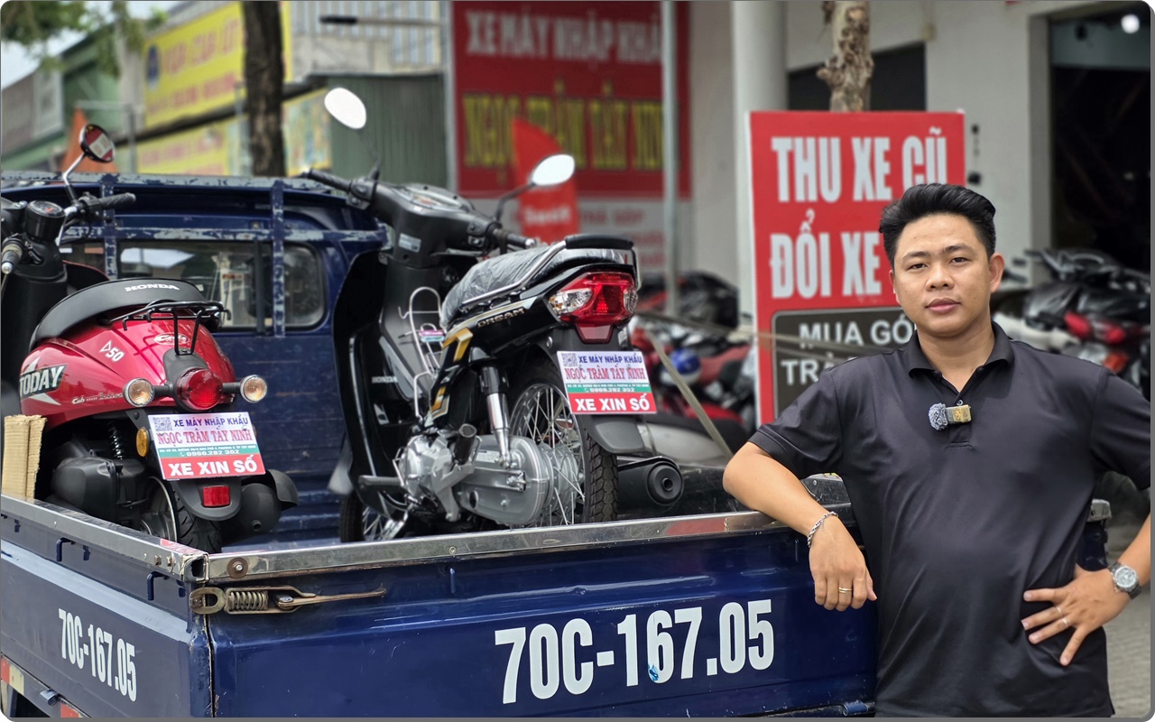 Cam xuc khi giao xe Honda Dream NCX 2026 den tan nha mot vi khach dac biet 1