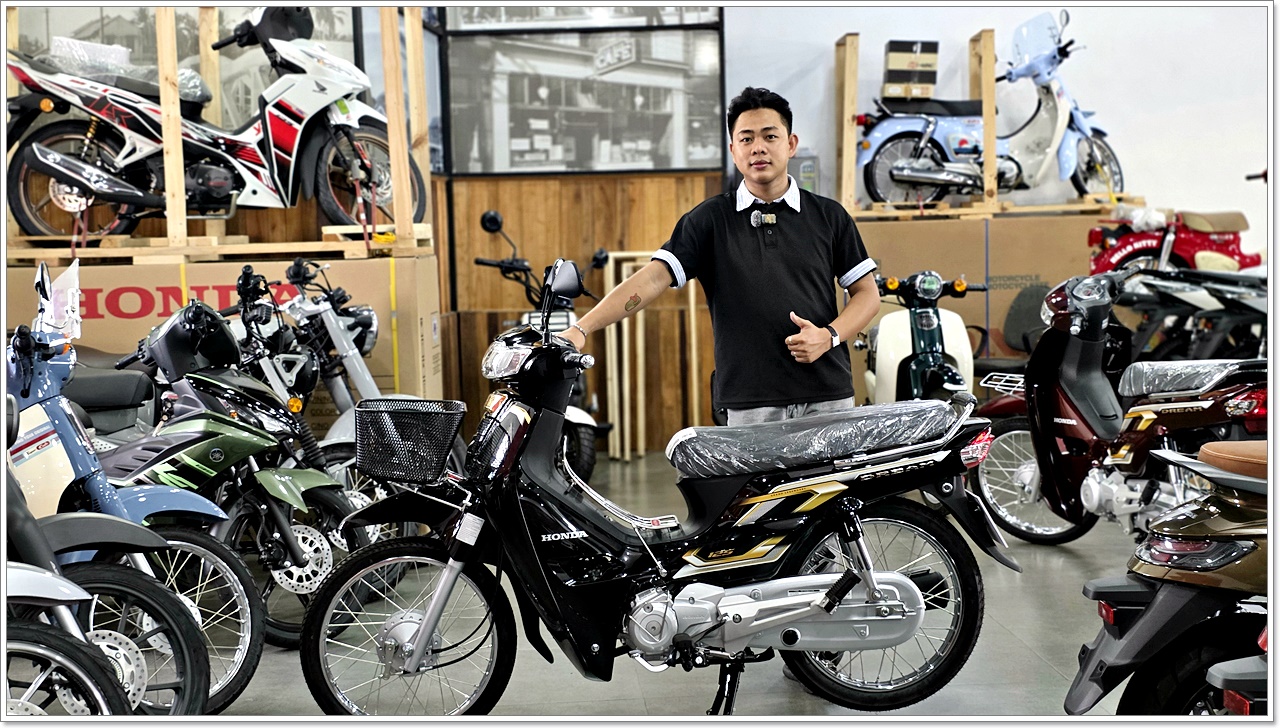Chot xe Honda Dream NCX co cai chat rat rieng ma nhieu xe bay gio khong co duoc 2