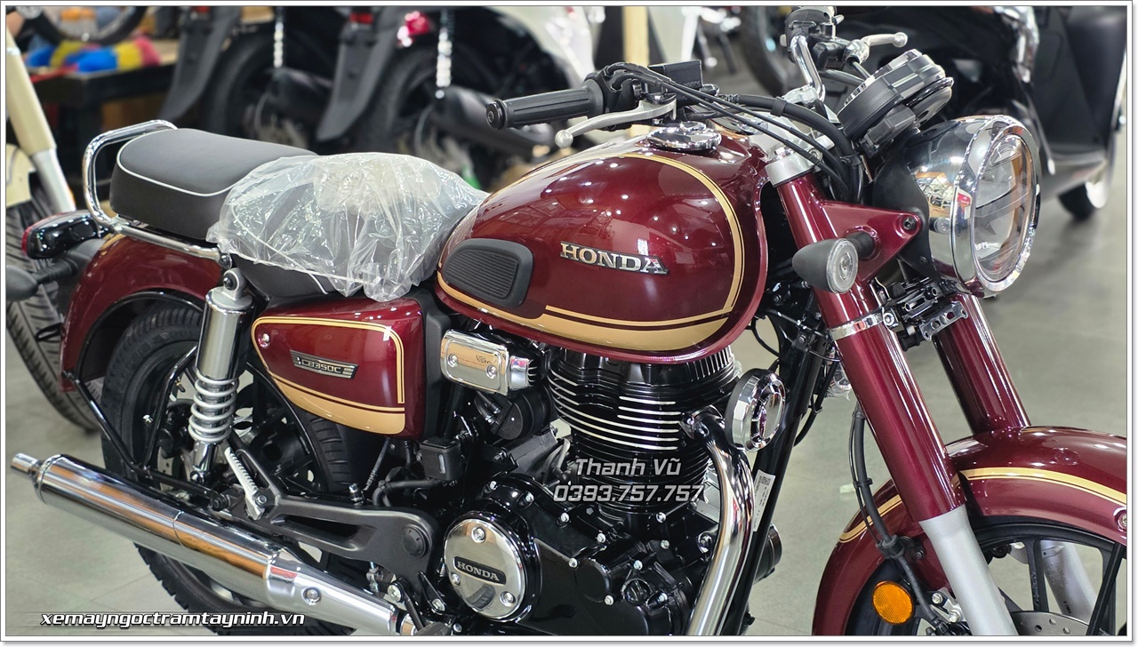 Honda CB350C Special Edition mau do 6