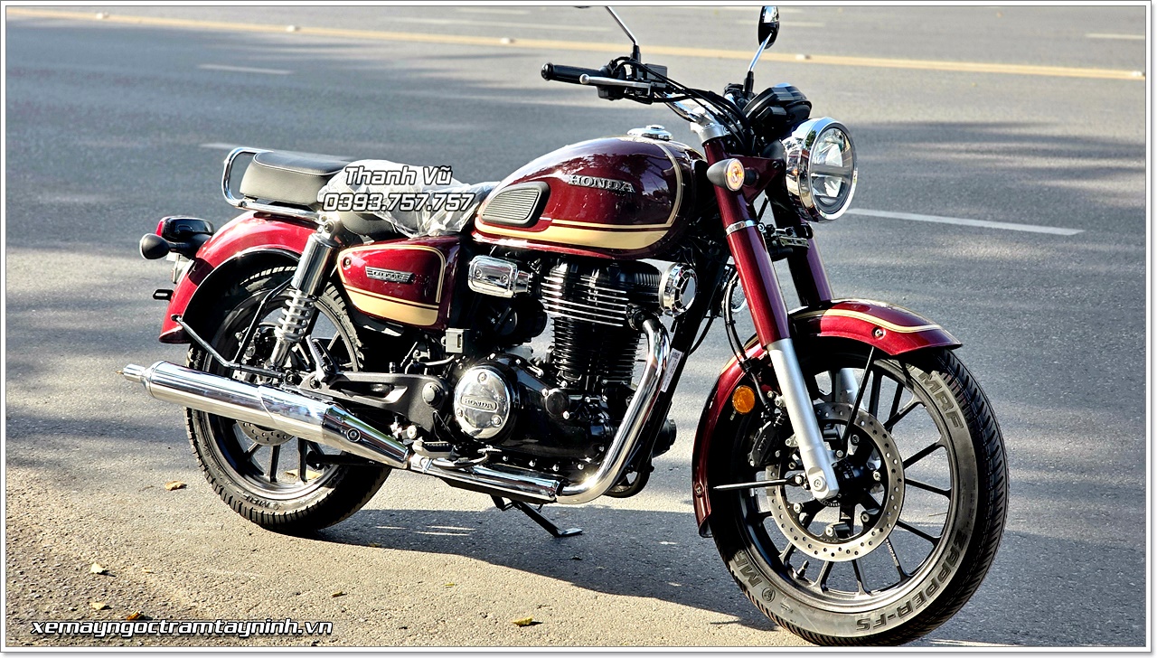 Honda CB350C Special Edition màu đỏ được giao tận nhà khách đam mê xe cổ điển tại Vũng Tàu 7 Honda CB350C Special Edition mau do duoc giao tan nha khach dam me xe co dien tai Vung Tau 8