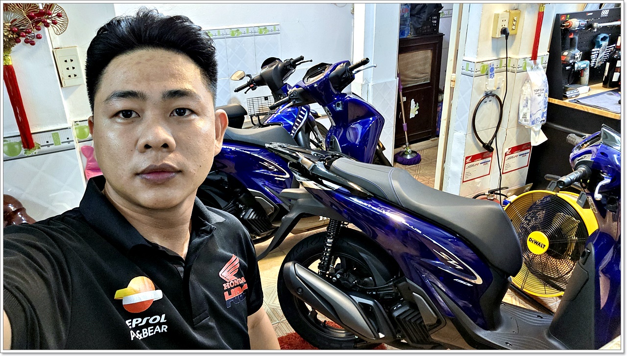 Honda SH Vetro 150i Xanh Sapphire 2026 vua ve da ban giao khach VIP Ngoc Tram Tay Ninh 1