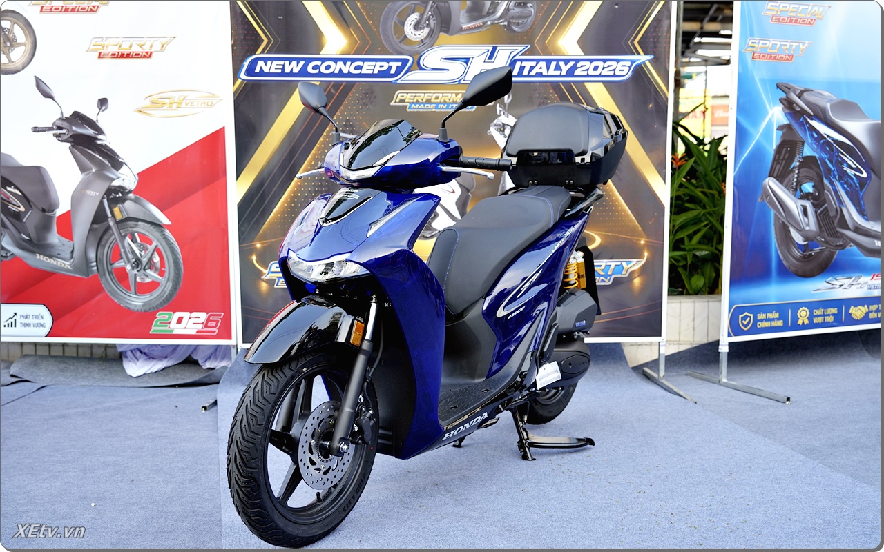 Honda SH Y Vetro Blue 2026 duoc phan phoi chinh thuc boi Ngoc Tram Tay Ninh 19