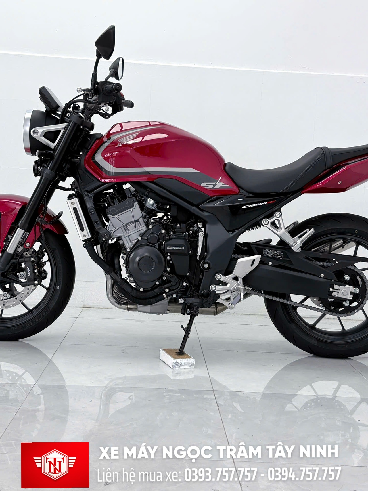 Honda CB500SF Super Four đã chính thức có mặt tại đại lý Xe Máy Nhập Khẩu Ngọc Trâm Tây Ninh 98 Honda CB500SF Super Four mau do ban tai Xe May Ngoc Tram Tay Ninh 32
