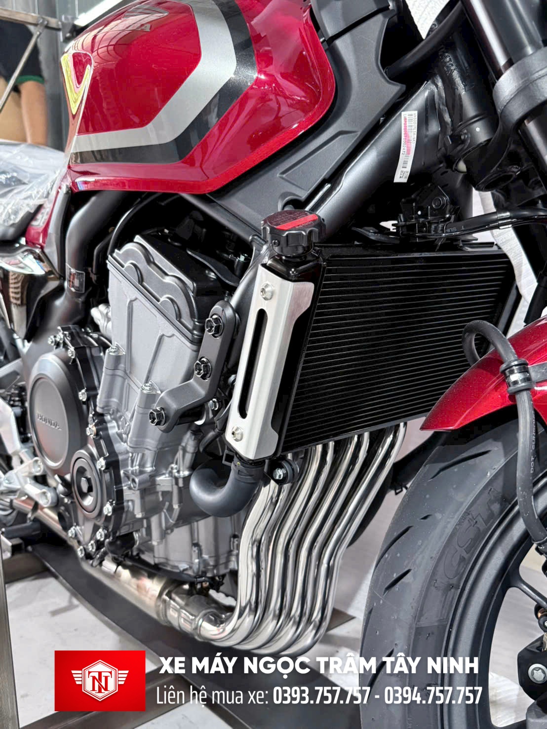 Xe Máy Ngọc Trâm Tây Ninh chính thức phân phối xe nhập khẩu: cặp đôi Honda CB500SF Super Four và Honda CBR500R Four 2026 đã về Việt Nam 8 Honda CB500SF Super Four va Honda CBR500R Four 2026 1