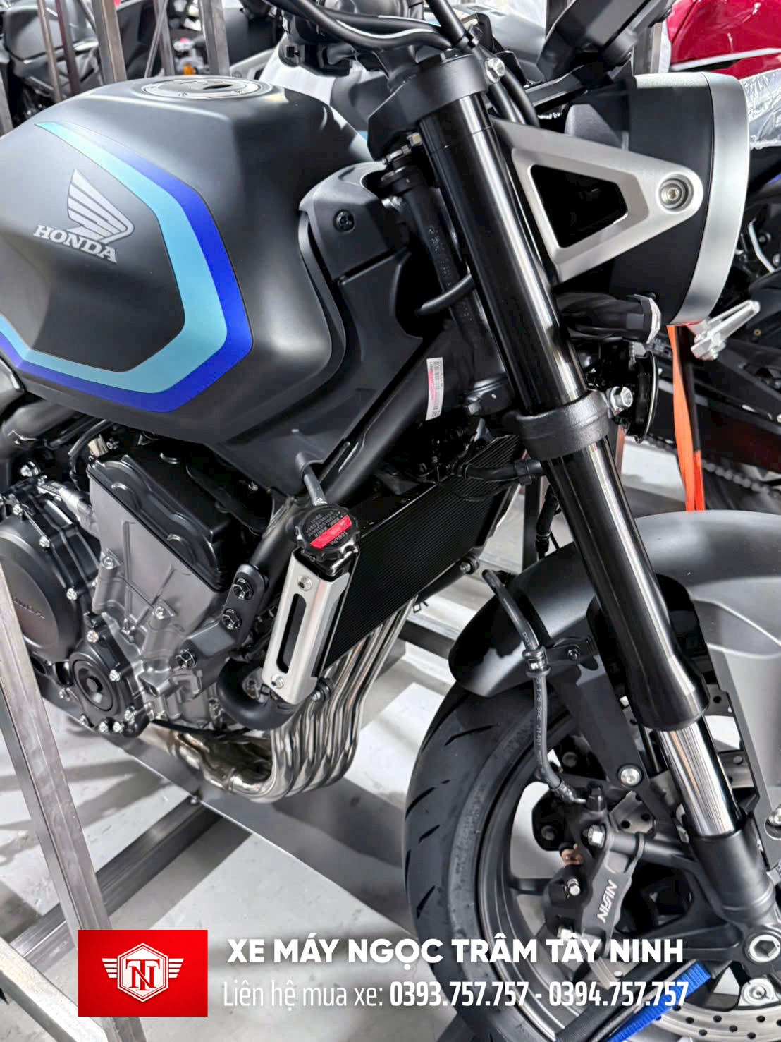 Xe Máy Ngọc Trâm Tây Ninh chính thức phân phối xe nhập khẩu: cặp đôi Honda CB500SF Super Four và Honda CBR500R Four 2026 đã về Việt Nam 17 Honda CB500SF Super Four va Honda CBR500R Four 2026 10