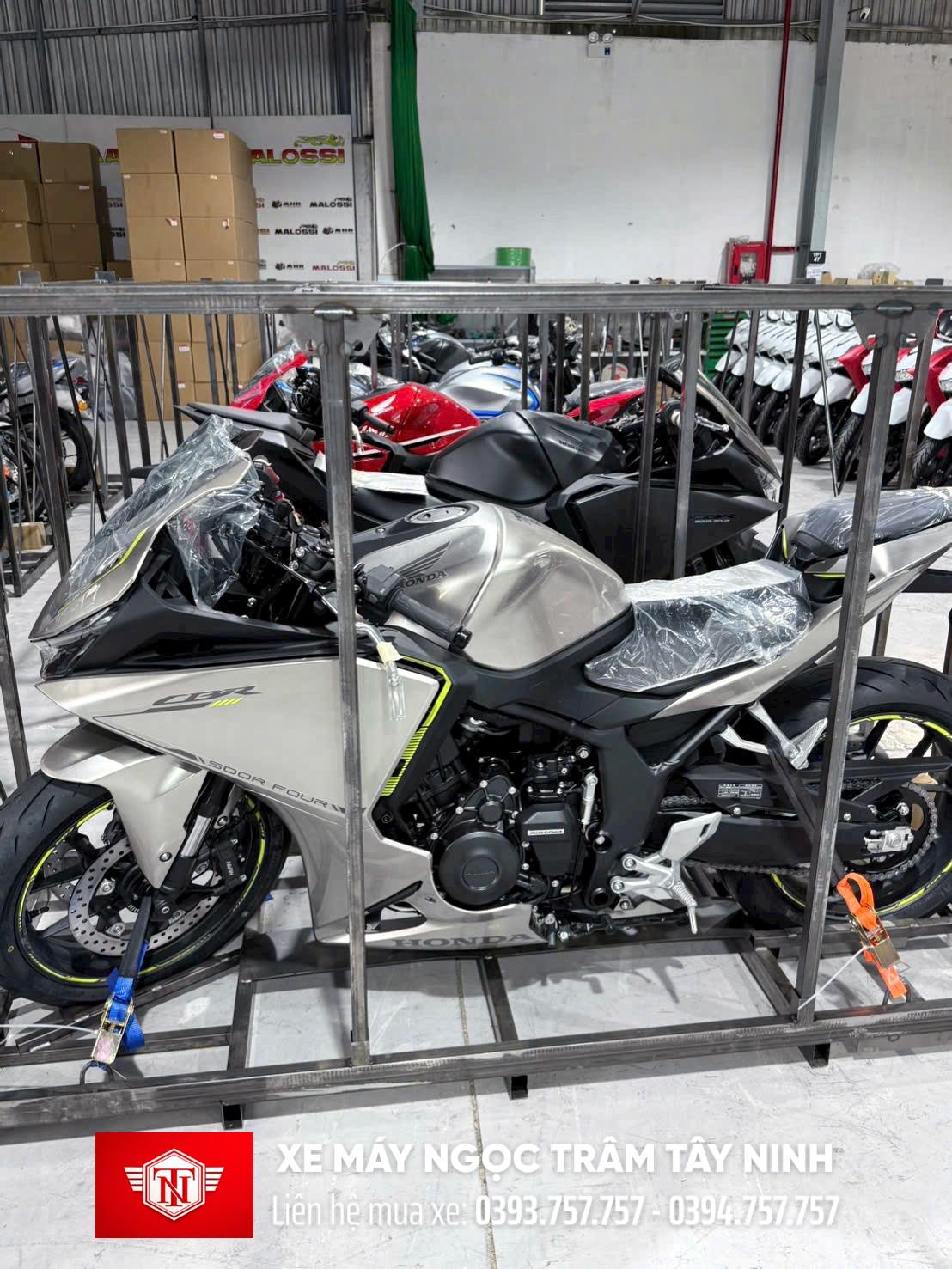 Xe Máy Ngọc Trâm Tây Ninh chính thức phân phối xe nhập khẩu: cặp đôi Honda CB500SF Super Four và Honda CBR500R Four 2026 đã về Việt Nam 3 Honda CB500SF Super Four va Honda CBR500R Four 2026 12