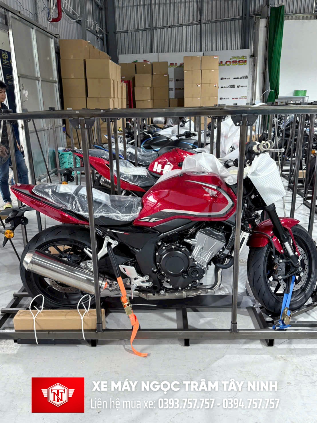 Xe Máy Ngọc Trâm Tây Ninh chính thức phân phối xe nhập khẩu: cặp đôi Honda CB500SF Super Four và Honda CBR500R Four 2026 đã về Việt Nam 2 Honda CB500SF Super Four va Honda CBR500R Four 2026 14