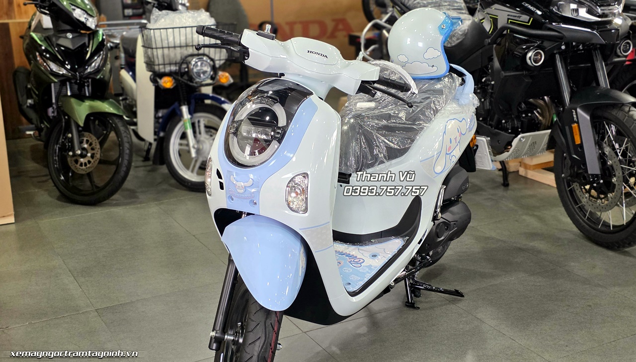 Honda Scoopy Cinnamoroll 2026 gây sốt đã chính thức về đến Xe Máy Ngọc Trâm Tây Ninh 2 Honda Scoopy Cinnamoroll 2026 gay sot da chinh thuc ve den Xe May Ngoc Tram Tay Ninh 11