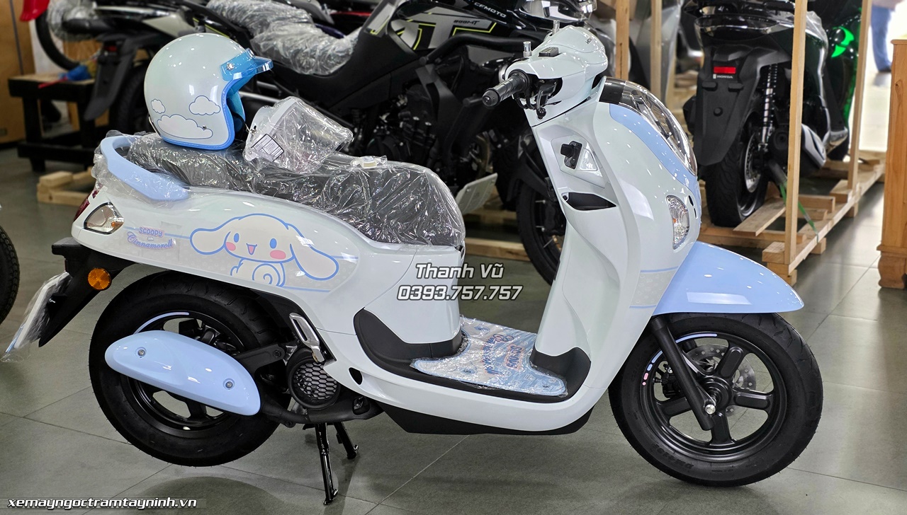 Honda Scoopy Cinnamoroll 2026 gây sốt đã chính thức về đến Xe Máy Ngọc Trâm Tây Ninh 21 Honda Scoopy Cinnamoroll 2026 gay sot da chinh thuc ve den Xe May Ngoc Tram Tay Ninh 13