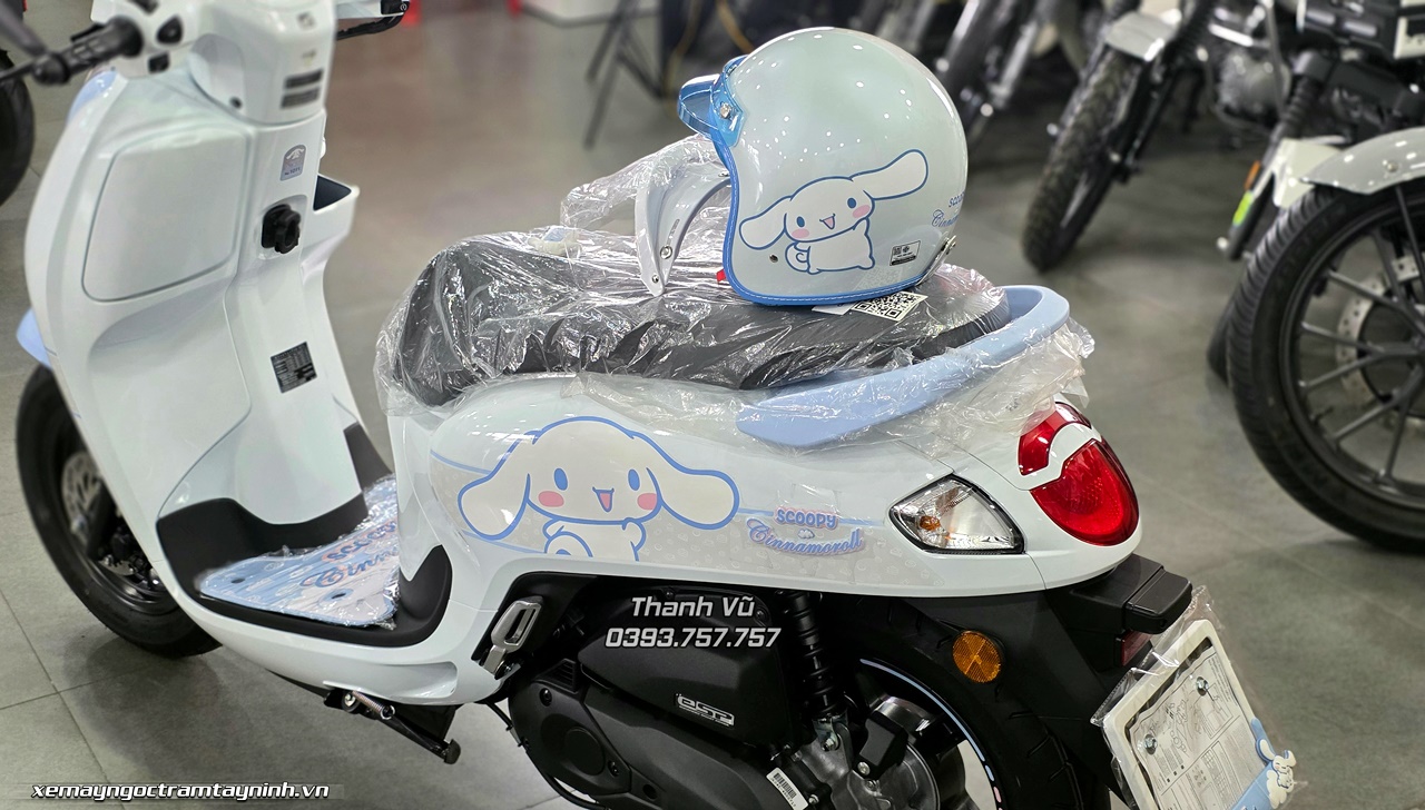 Honda Scoopy Cinnamoroll 2026 gây sốt đã chính thức về đến Xe Máy Ngọc Trâm Tây Ninh 9 Honda Scoopy Cinnamoroll 2026 gay sot da chinh thuc ve den Xe May Ngoc Tram Tay Ninh 3