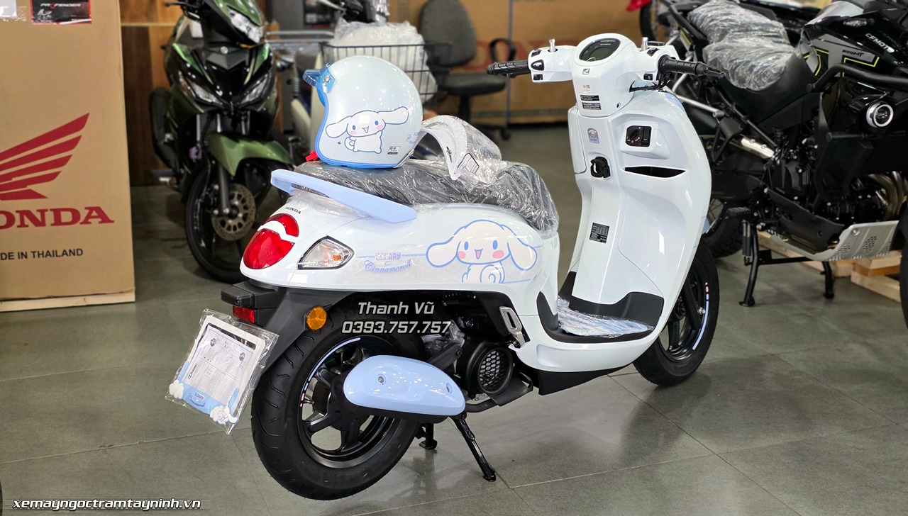 Honda Scoopy Cinnamoroll 2026 gây sốt đã chính thức về đến Xe Máy Ngọc Trâm Tây Ninh 16 Honda Scoopy Cinnamoroll 2026 gay sot da chinh thuc ve den Xe May Ngoc Tram Tay Ninh 4