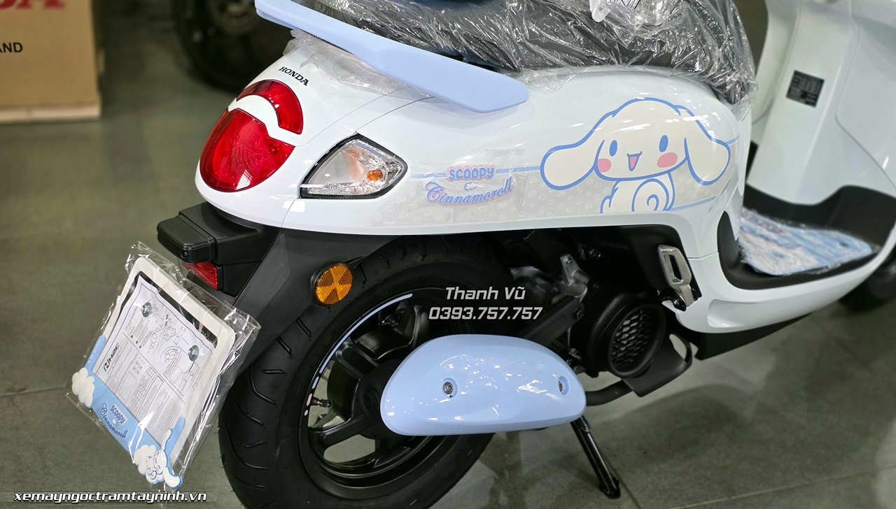Honda Scoopy Cinnamoroll 2026 gây sốt đã chính thức về đến Xe Máy Ngọc Trâm Tây Ninh 12 Honda Scoopy Cinnamoroll 2026 gay sot da chinh thuc ve den Xe May Ngoc Tram Tay Ninh 5