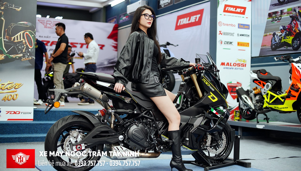 Ngọc Trâm Tây Ninh chính thức phân phối Italjet Dragster 700 Twin Premium Edition – siêu phẩm 700cc giới hạn chỉ 25 xe tại Việt Nam năm 2026 12 Italjet Dragster 700 Twin Premium Edition Xe May Ngoc Tram Tay Ninh 125