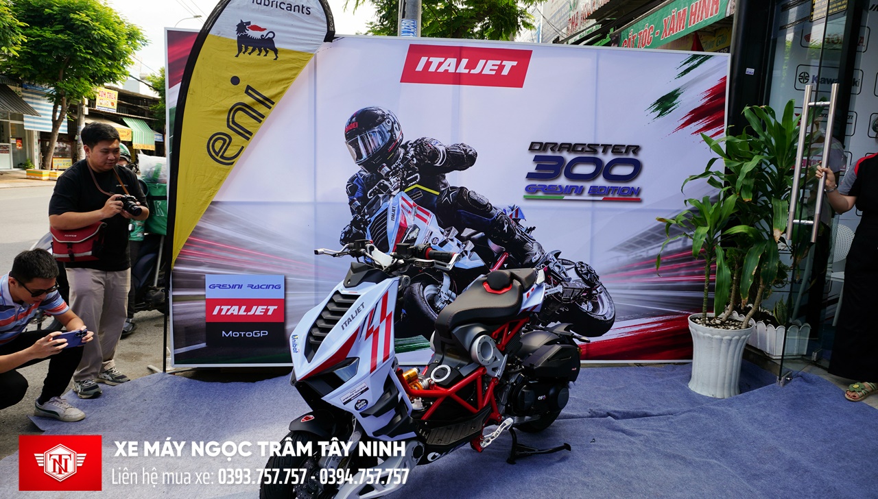 Italjet Dragster 300 Gresini Edition 5 Italjet Dragster 700 Twin Premium Edition Xe May Ngoc Tram Tay Ninh 18