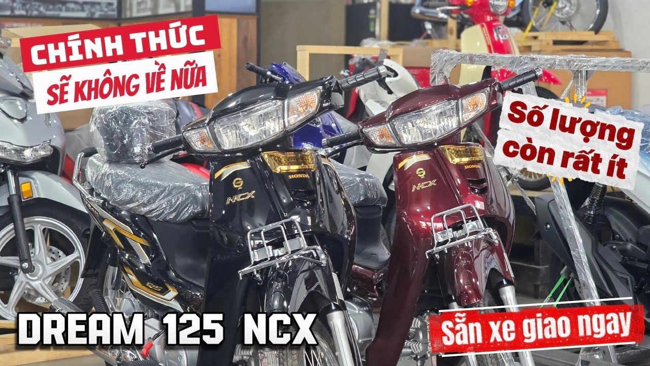 TIN CHÍNH THỨC: Honda Dream 125 NCX sẽ không về hàng nữa 4 tin chinh thuc dream 125 ncx se