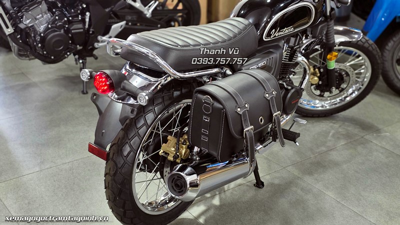 Honda CGX 150 2026 Vintage đen custom bàn giao khách hàng Châu Thành, Tây Ninh 11 Honda CGX 150 2026 Vintage den custom 4