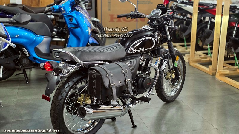 Honda CGX 150 2026 Vintage đen custom bàn giao khách hàng Châu Thành, Tây Ninh 16 Honda CGX 150 2026 Vintage den custom 7