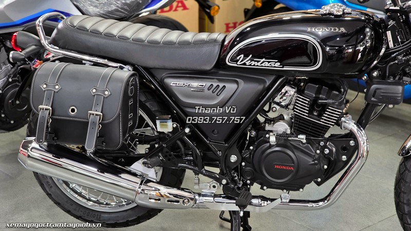 Honda CGX 150 2026 Vintage đen custom bàn giao khách hàng Châu Thành, Tây Ninh 2 Honda CGX 150 2026 Vintage den custom 9