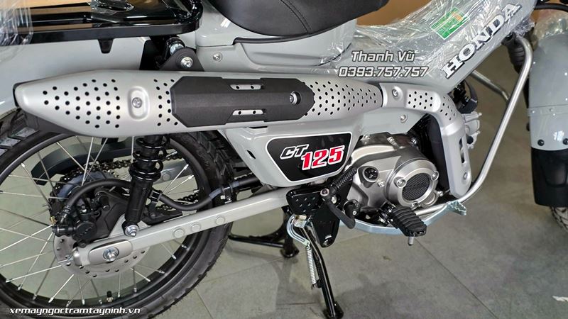 Honda CT125 Thai Lan chuan bi len duong ve voi chu khach tai Xuan Loc Dong Nai 8