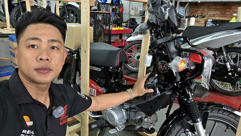 Đóng thùng Honda Cross Cub Kumamon bản giới hạn, chốt giao anh khách phương xa ngày 17/7/2026 6 Honda Cross Cub Kumamon 2