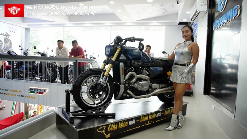 Xe Máy Ngọc Trâm Tây Ninh chính thức phân phối Hyosung GV350X 12 Xe May Ngoc Tram Tay Ninh chinh thuc phan phoi Hyosung GV350X 3